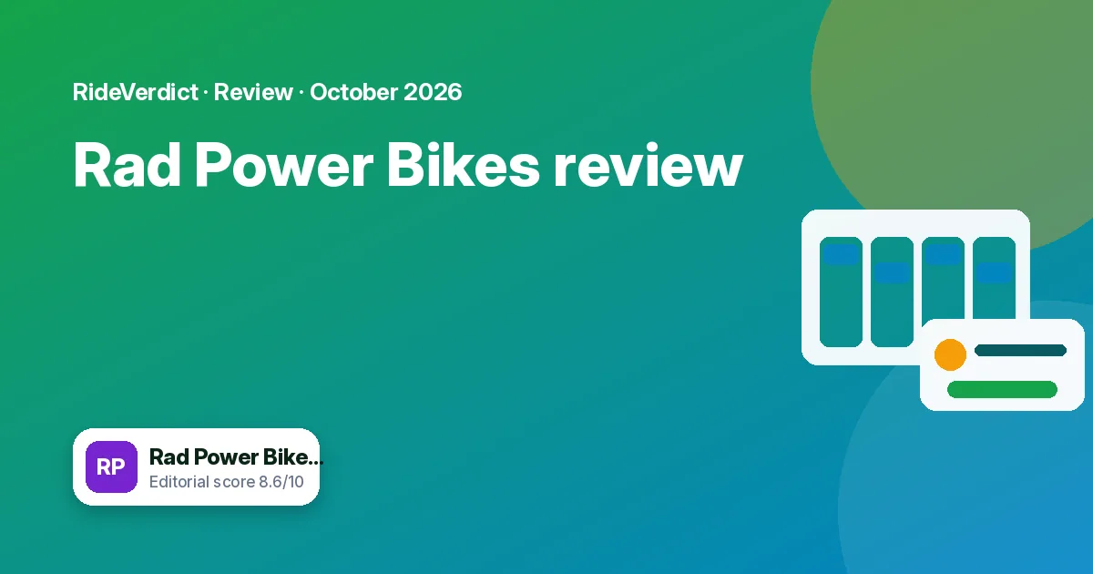 Rad Power Bikes review: utility e-bikes for hauling: featured graphic